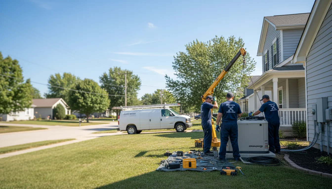 Generator Installation in Muscadine, AL near me